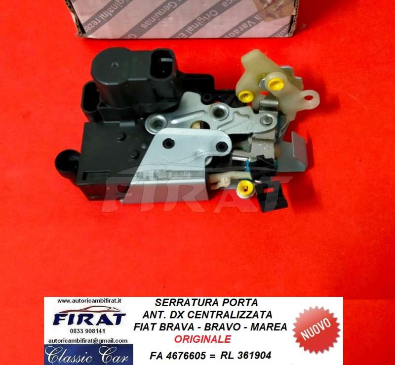 SERRATURA PORTA FIAT BRAVA-BRAVO-MAREA ANT.DX (4676605)